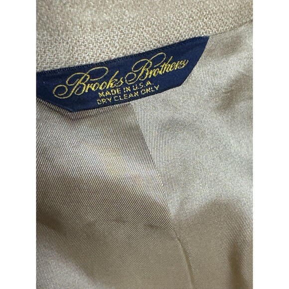 Vintage Brooks Brothers Camel Hair Sport Coat 44R Classic 2 Button Made In USA - Picture 4 of 11
